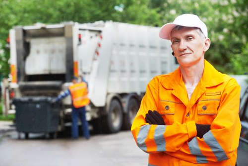 Comprehensive house clearance services being performed in Nottinghill